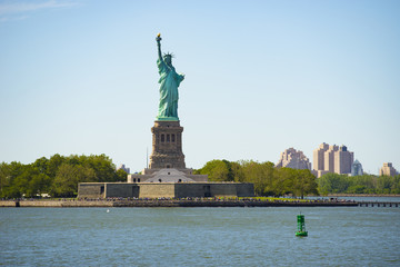 The Statue of Liberty in New York City - USA