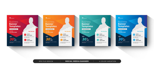 Business Banner Template Social Media 15