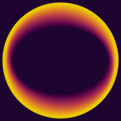 Runde Geometrische Form Hintergrund.