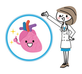 心臓と女医　健康