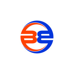 bb letter original monogram logo design