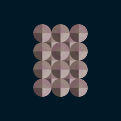 Colour Dots Universe Logo art design illustration