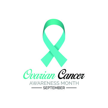 Vector illustration on the theme of Ovarian Cancer awareness month observed each year during September.