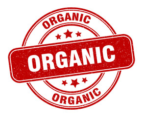 organic stamp. organic label. round grunge sign