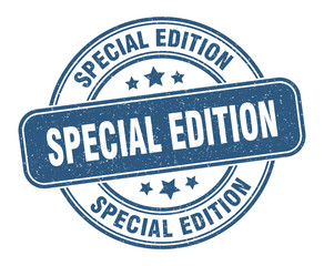 special edition stamp. special edition label. round grunge sign
