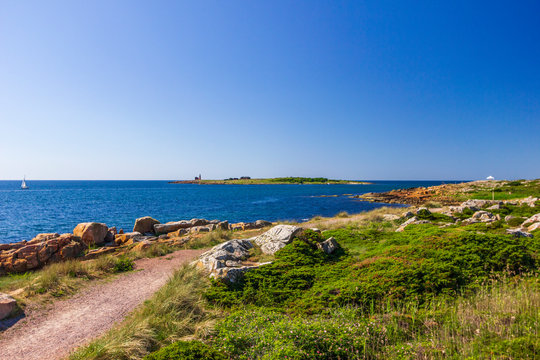 A view over the Swedish coastline