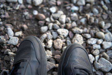 shoes on the beach