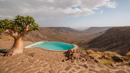 Namibia, Kunene region, Damaraland, Grootberg plateau overlooking the Klip river valley.