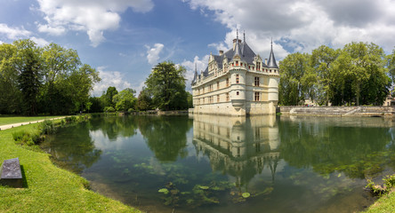 Fototapeta premium View of Loire valley in France