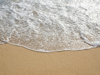 ワイキキビーチの波