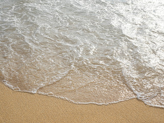 ワイキキビーチの波
