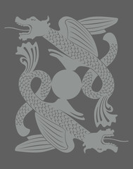 Ancient Mythology Fantasy Animals Dragon Figurines