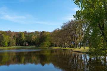 Fototapeta na wymiar Kurpark Bad Schwartau