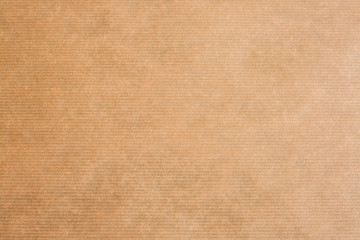 Fototapeta na wymiar clear brown striped kraft paper texture or background