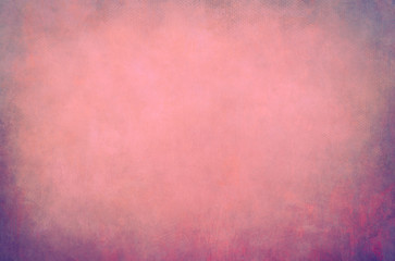 abstract pink canvas background or texture