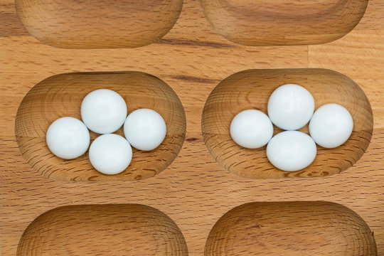 Traditional Ottoman Board Game Mangala