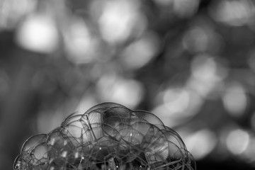 soap bubbles
