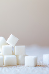 White Sugar Cubes 
