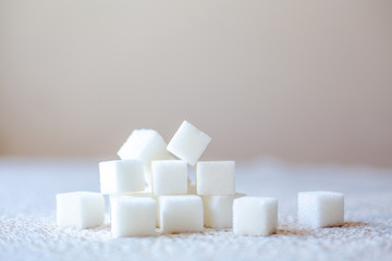 White Sugar Cubes 