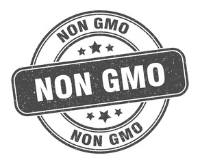 non gmo stamp. non gmo label. round grunge sign