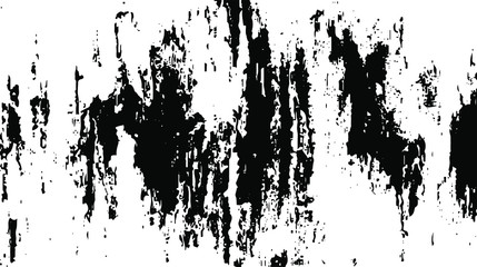 Vector brush sroke texture. Distressed uneven grunge background. Abstract distressed vector illustration. Overlay over any design to create interesting effect and depth. Black isolated on white. EPS10