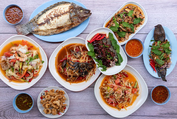 Thai Food Selections 