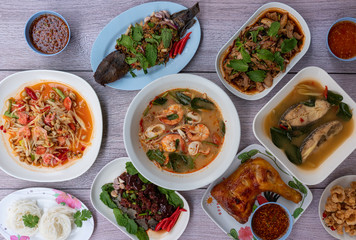 Thai Food Selections 