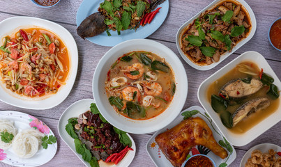 Thai Food Selections 