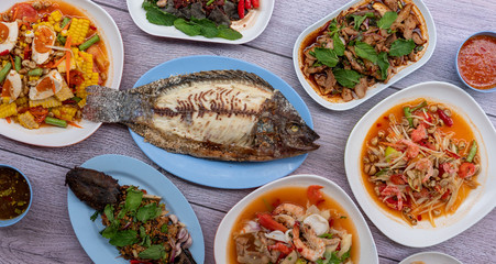 Thai Food Selections 