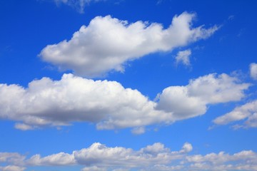 Beautiful blue sky background