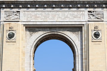 Obraz premium Bucharest Triumphal Arch