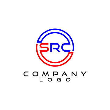 SRC letter logo vector