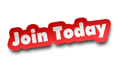 join today concept 3d illustration isolated