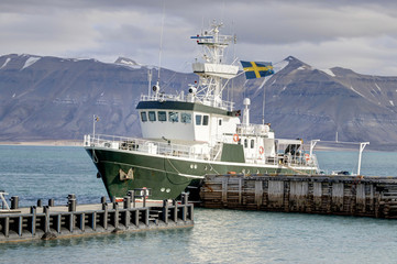 Fototapeta na wymiar archipel du Svalbard (Spitzberg) en Norvège
