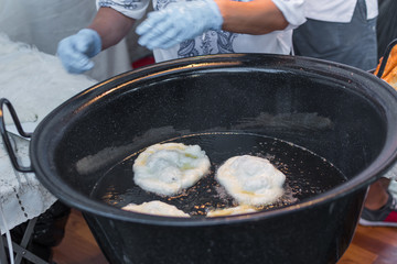 Homemade traditional hungarian dish named 