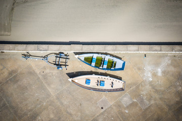 Aerial of Deal New Jersey During Covid19 Pandemic