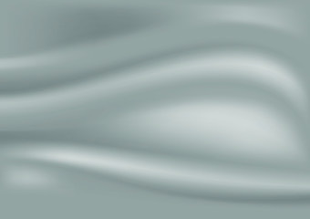 Beautiful gray and white wrinkled fabric