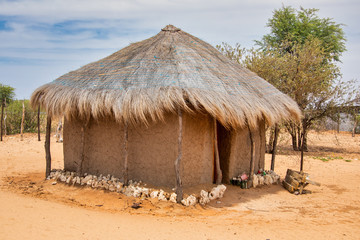 Typical African village