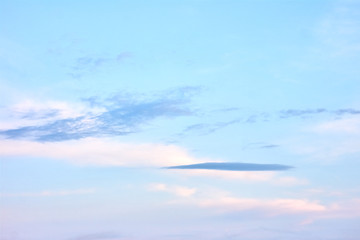 Sky surface in pastel colors 