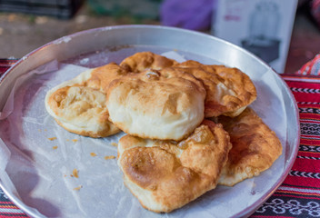 Homemade traditional hungarian dish named 