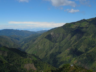 Mountains in the colombian andes.