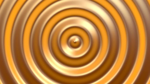 LOOP, Luxurious golden ripple background animation. Lava, gold, honey, oil, fuel ripple wave animated background.