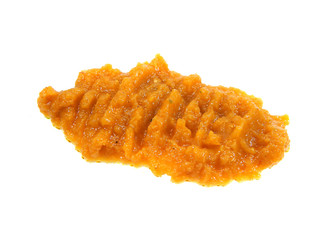 zucchini caviar isolated on white background