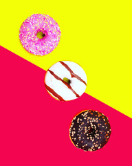 colorful donuts 