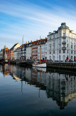 Obraz premium Nyhavn, Copenhagen, Denmark