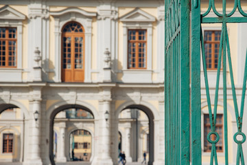Fototapeta premium Schloss Ludwigsburg Blühendes Barock