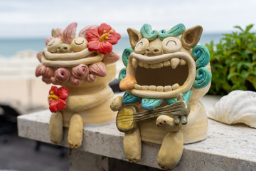 沖縄のシーサー