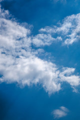 Obraz premium skyscape cloudscape of blue day sky with clouds