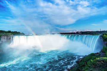 View of Horseshoe Fall, Niagara Falls, Ontario, Canada.