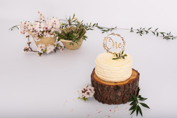 Smashcake. Primer cumpleaños. Cumpleaños infantil. Cumplir un año. Tartas y pasteles. 
